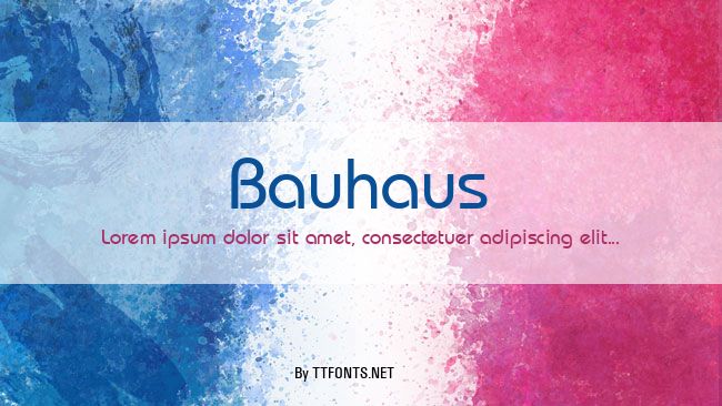 Bauhaus example