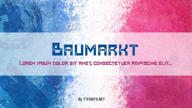 Baumarkt example