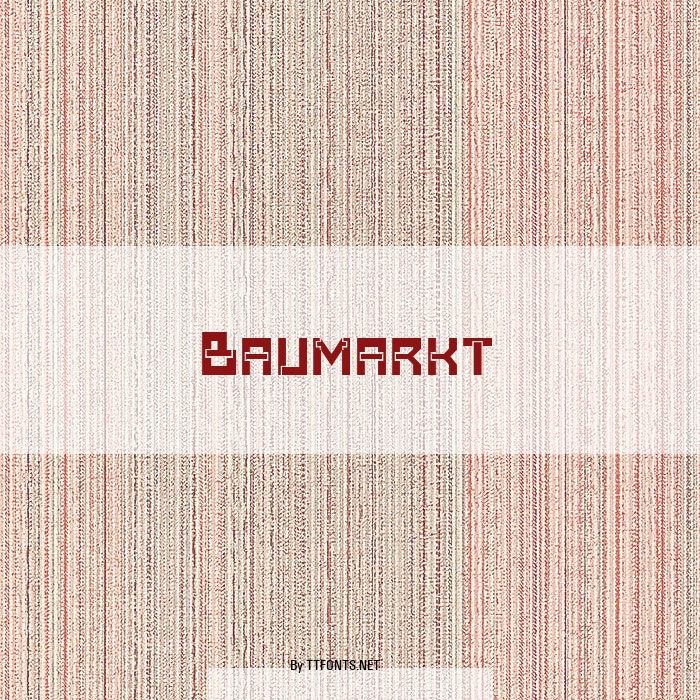 Baumarkt example