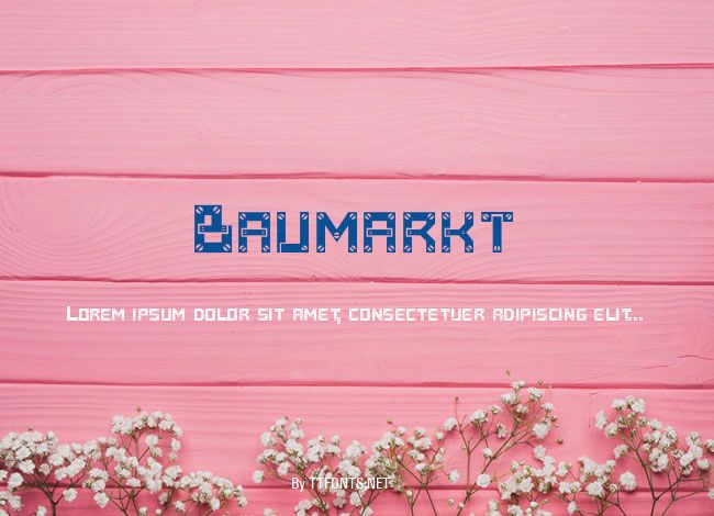 Baumarkt example