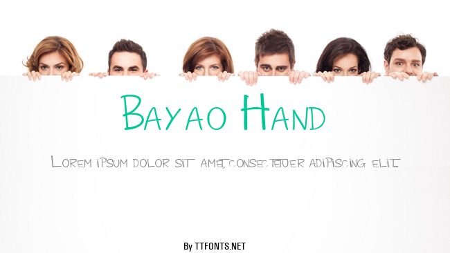 Bayao Hand example