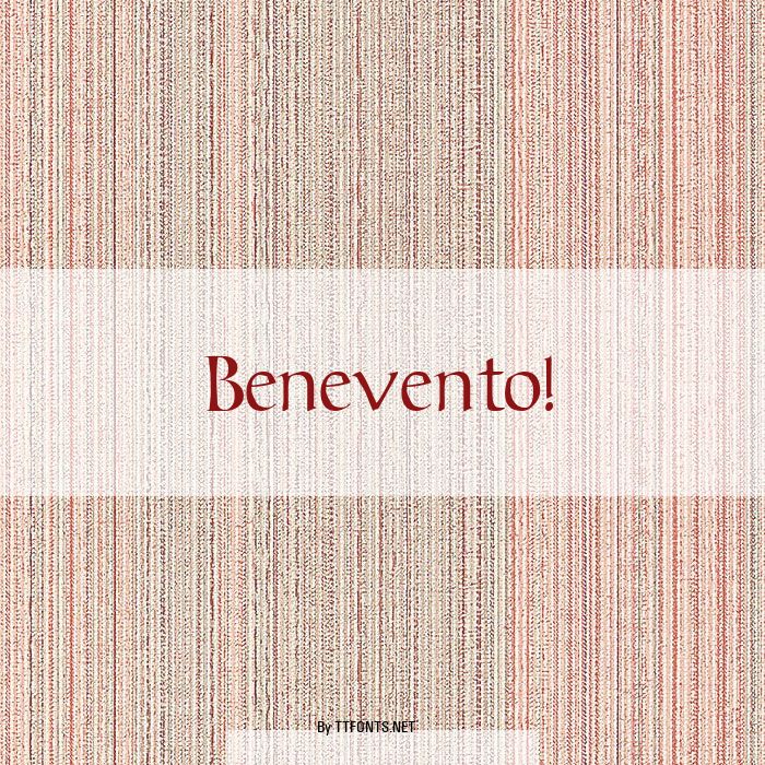 Benevento! example