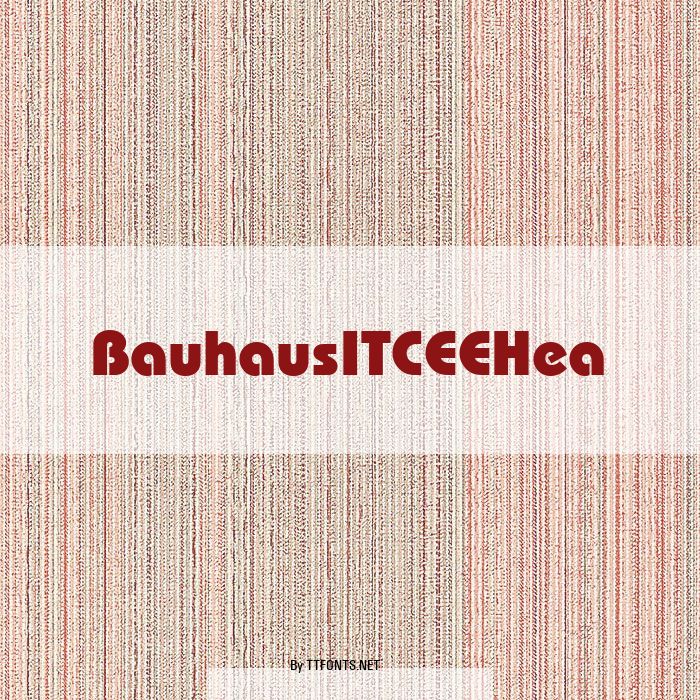 BauhausITCEEHea example