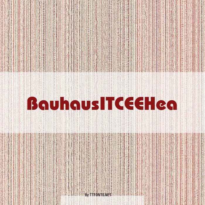 BauhausITCEEHea example