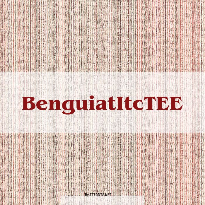 BenguiatItcTEE example