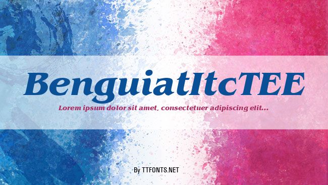 BenguiatItcTEE example