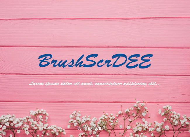 BrushScrDEE example