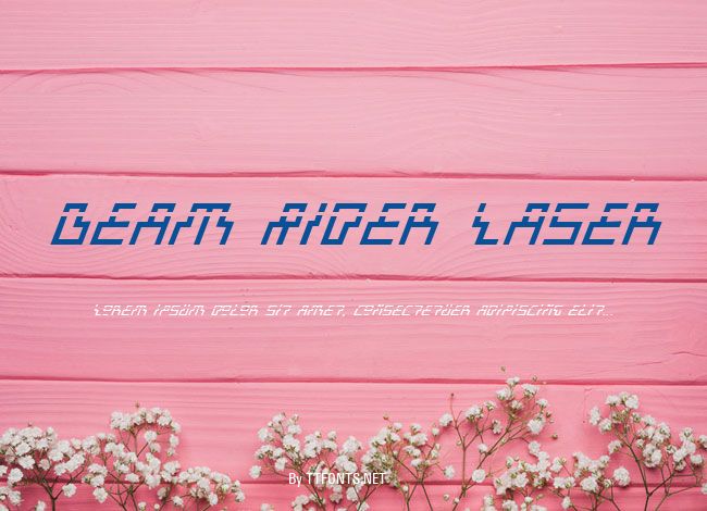 Beam Rider Laser example