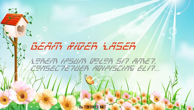 Beam Rider Laser example