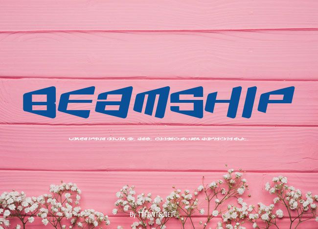 BeamShip example