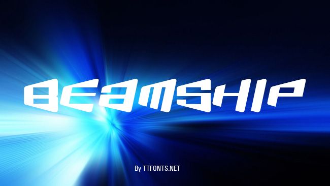 BeamShip example