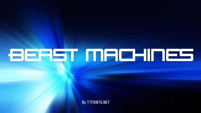 Beast Machines example