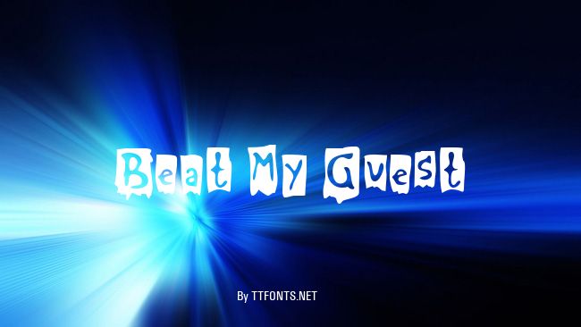 Beat My Guest example