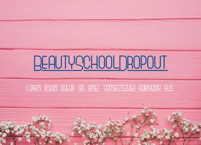 BeautySchoolDropout example