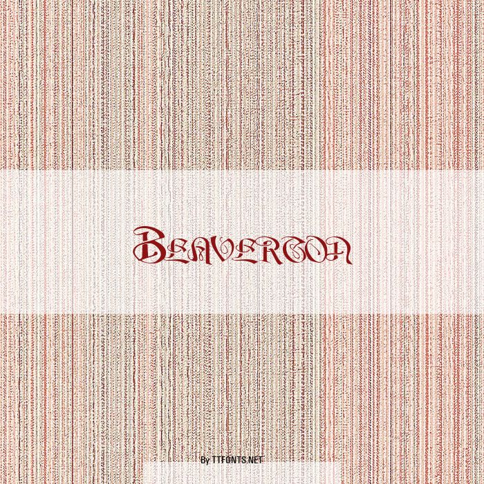 Beaverton example