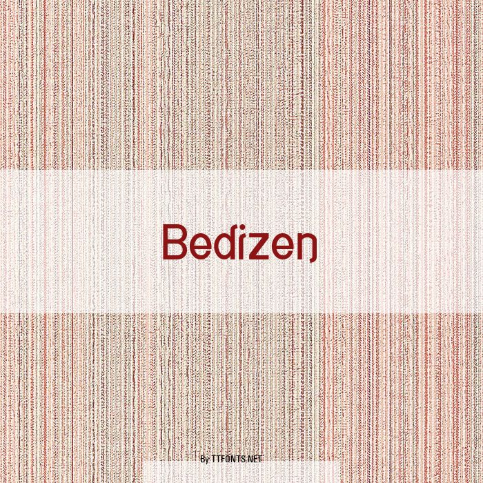 Bedizen example