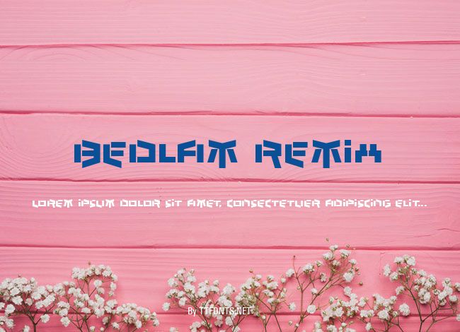 Bedlam Remix example
