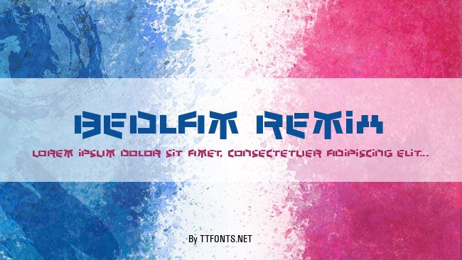 Bedlam Remix example