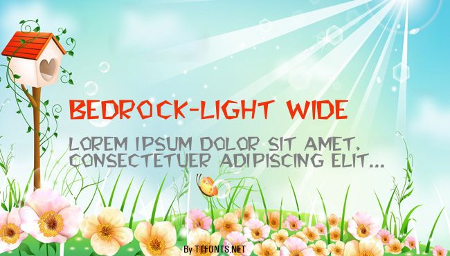 Bedrock-Light Wide example