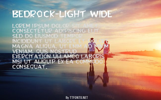 Bedrock-Light Wide example