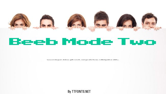Beeb Mode Two example