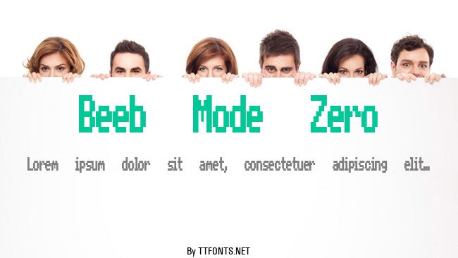 Beeb Mode Zero example