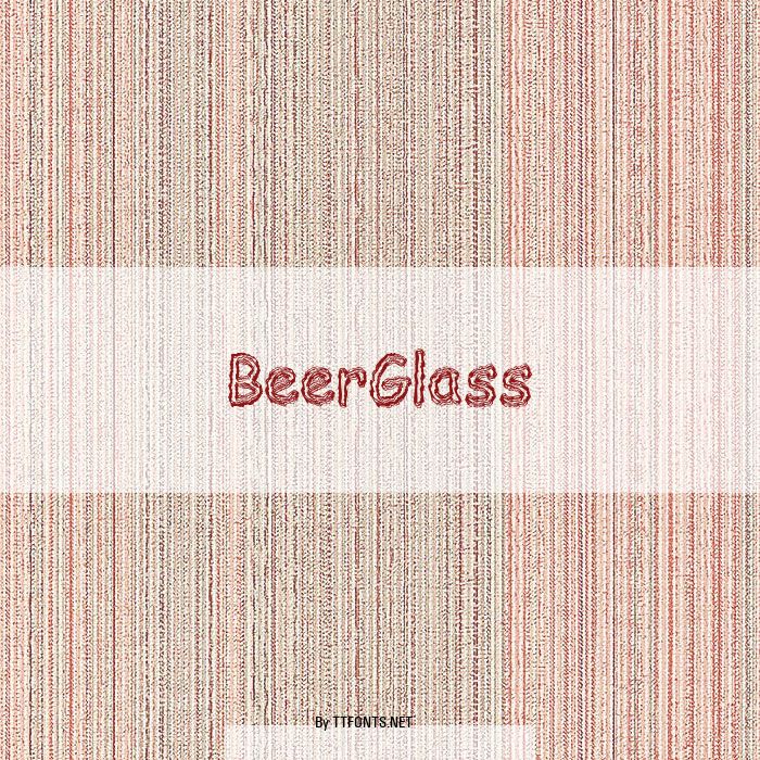 BeerGlass example