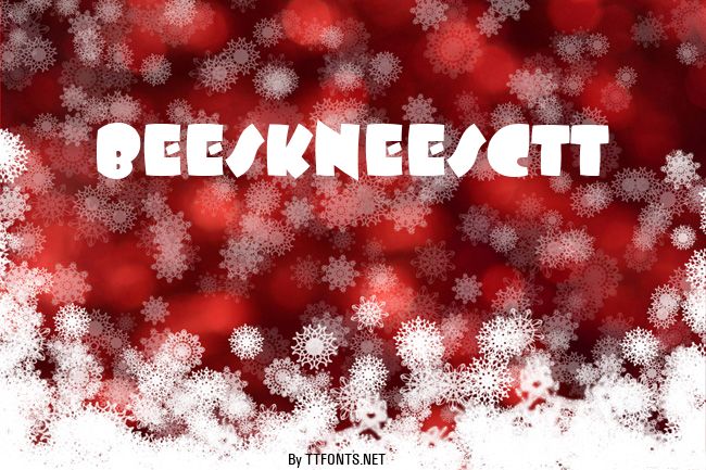 BeeskneesCTT example