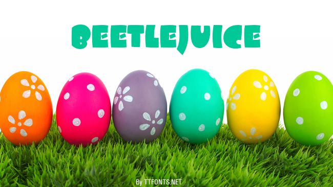 Beetlejuice example