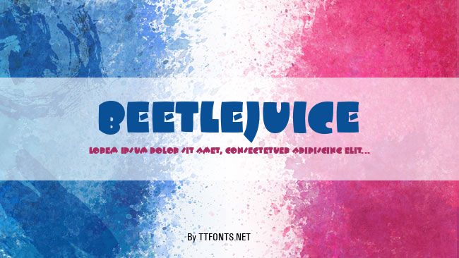Beetlejuice example