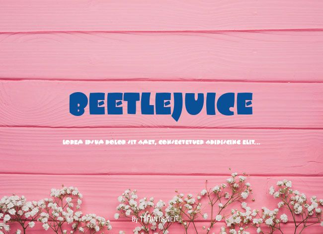 Beetlejuice example