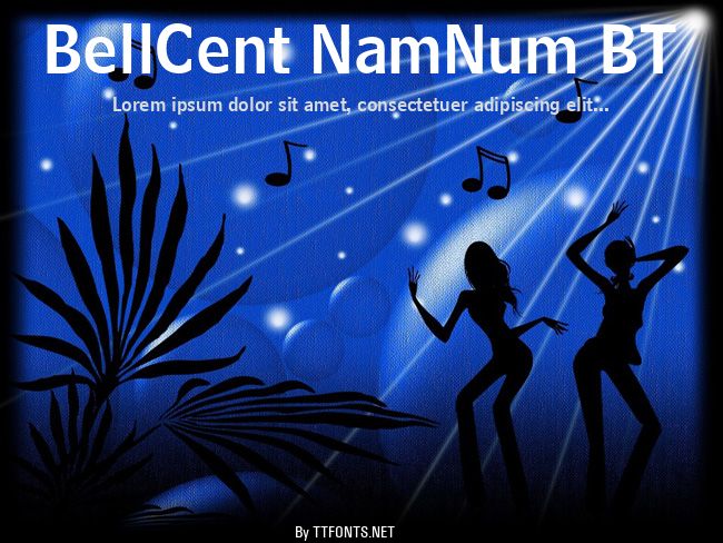 BellCent NamNum BT example