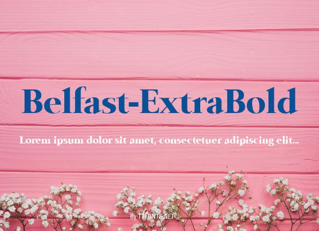 Belfast-ExtraBold example