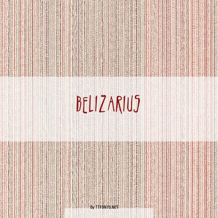 Belizarius example
