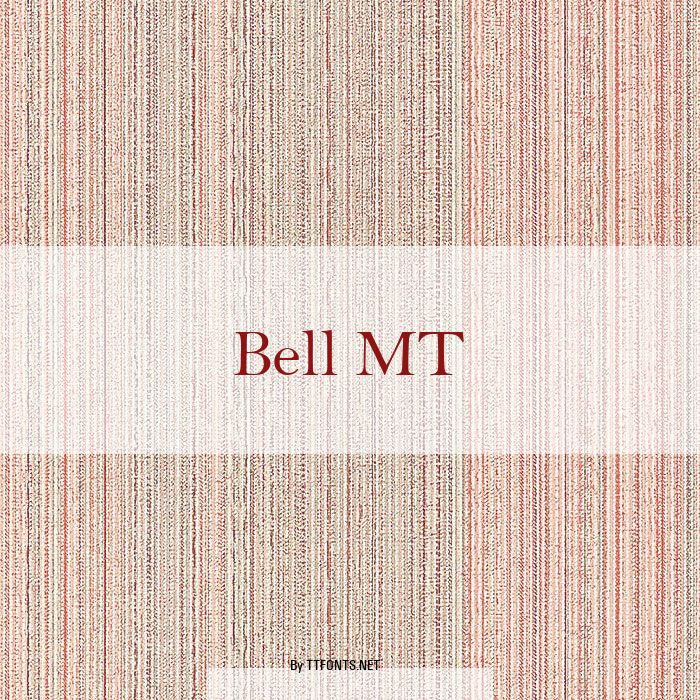 Bell MT example