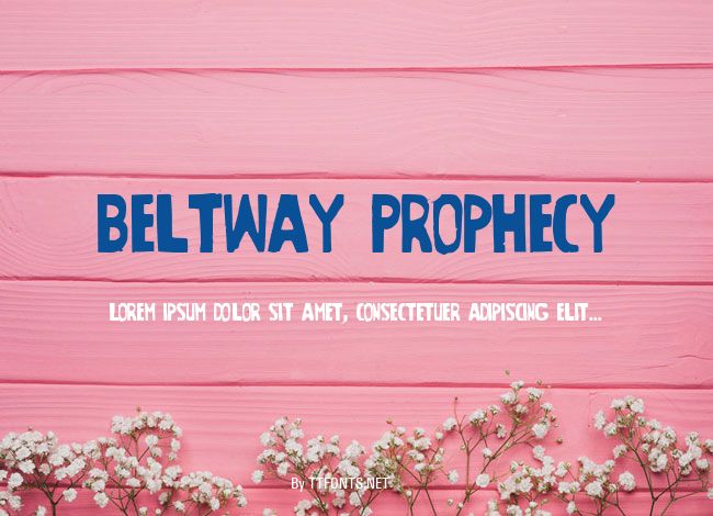 Beltway Prophecy example