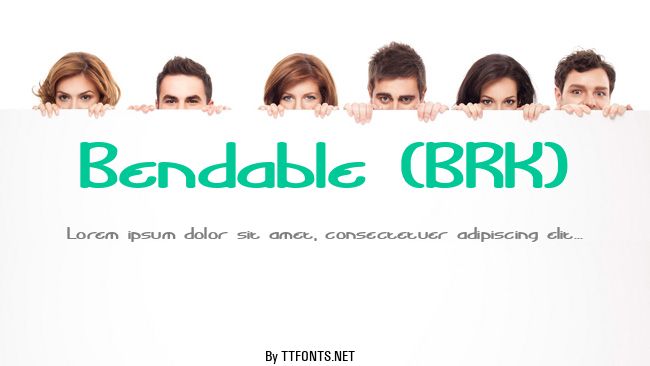 Bendable (BRK) example