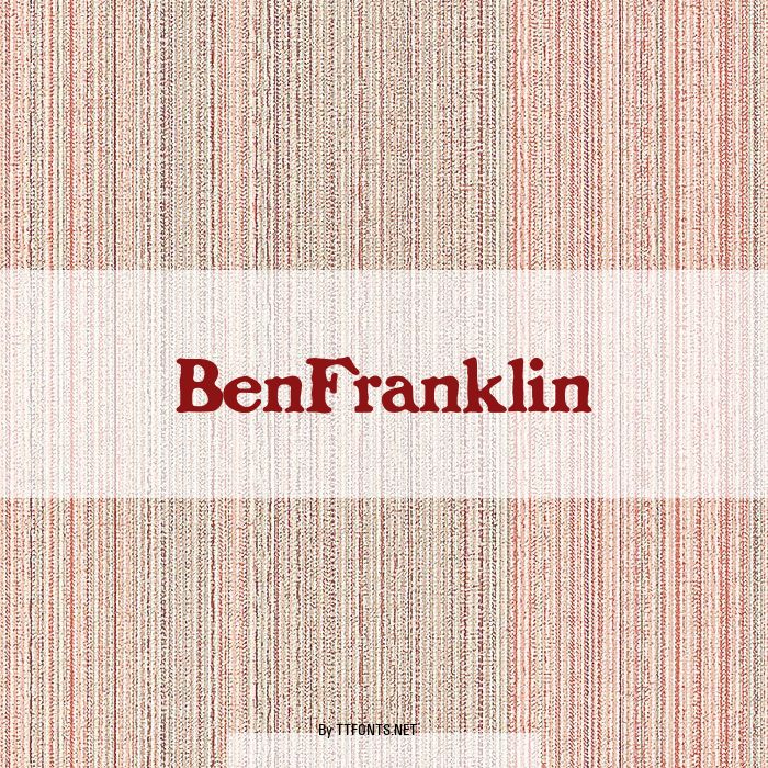 BenFranklin example