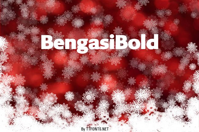 BengasiBold example