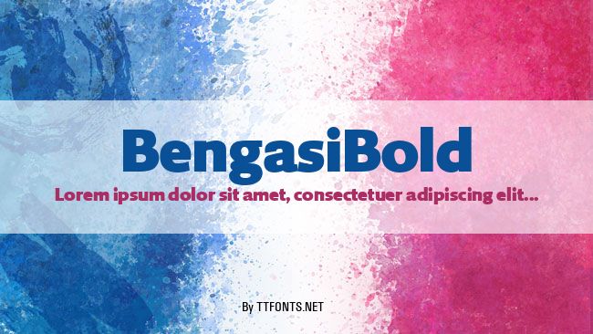 BengasiBold example