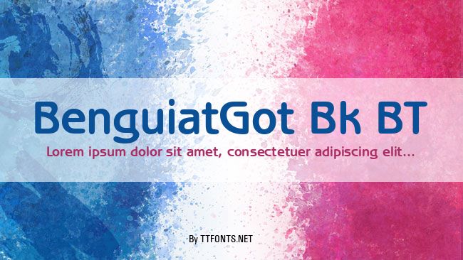 BenguiatGot Bk BT example