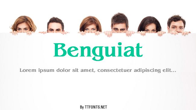 Benguiat example