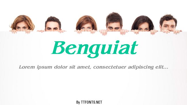 Benguiat example