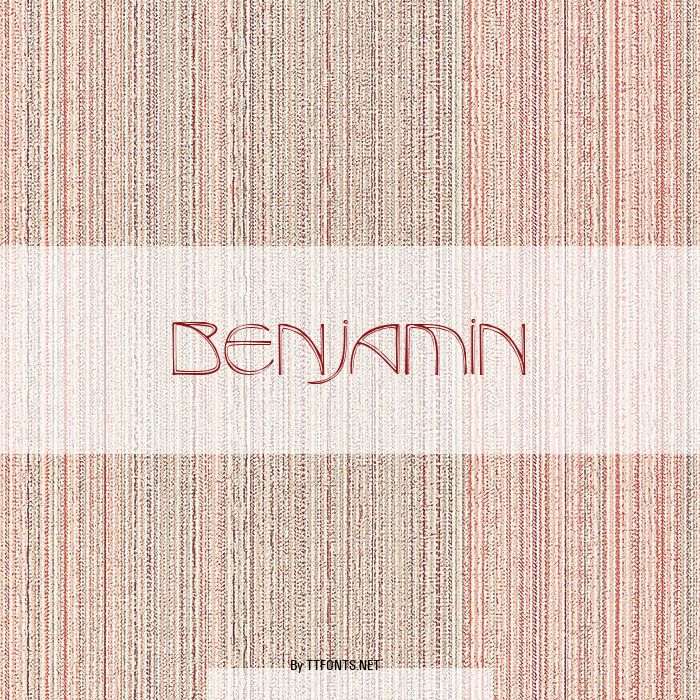 Benjamin example