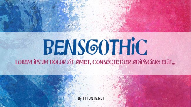 Bensgothic example