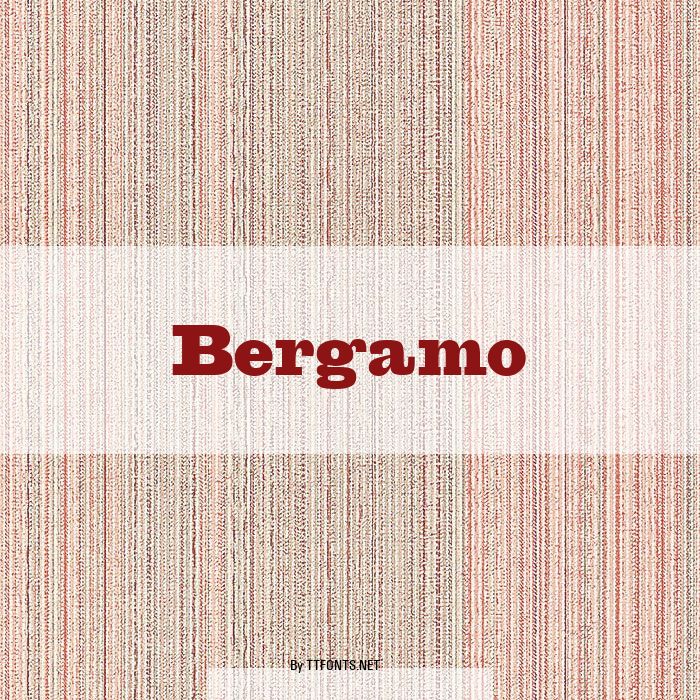 Bergamo example
