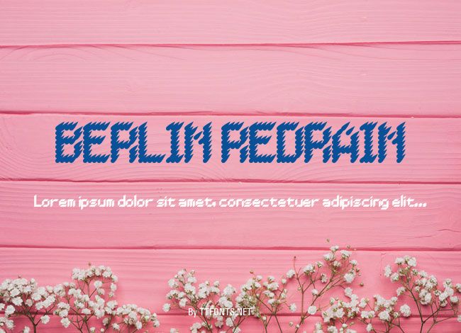 BERLIN REDRAIN example