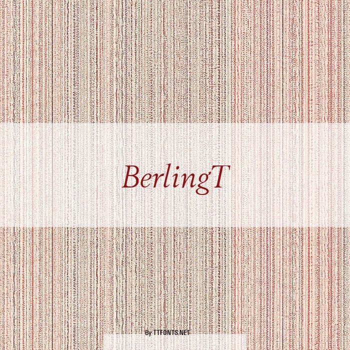 BerlingT example