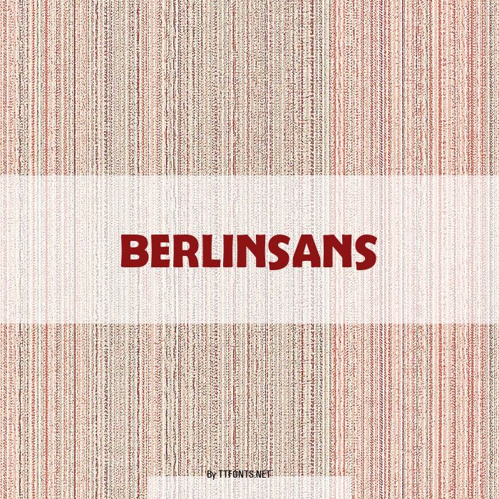 Berlinsans example