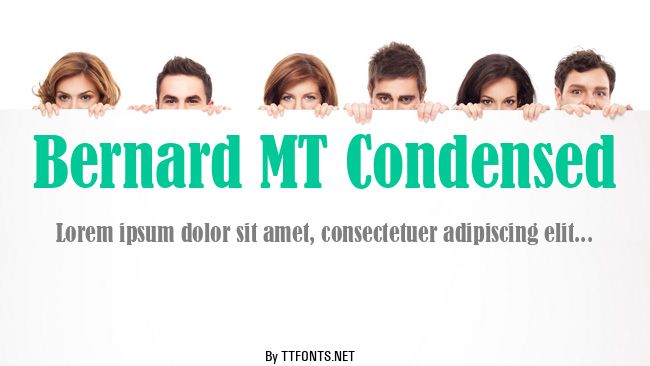 Bernard MT Condensed example